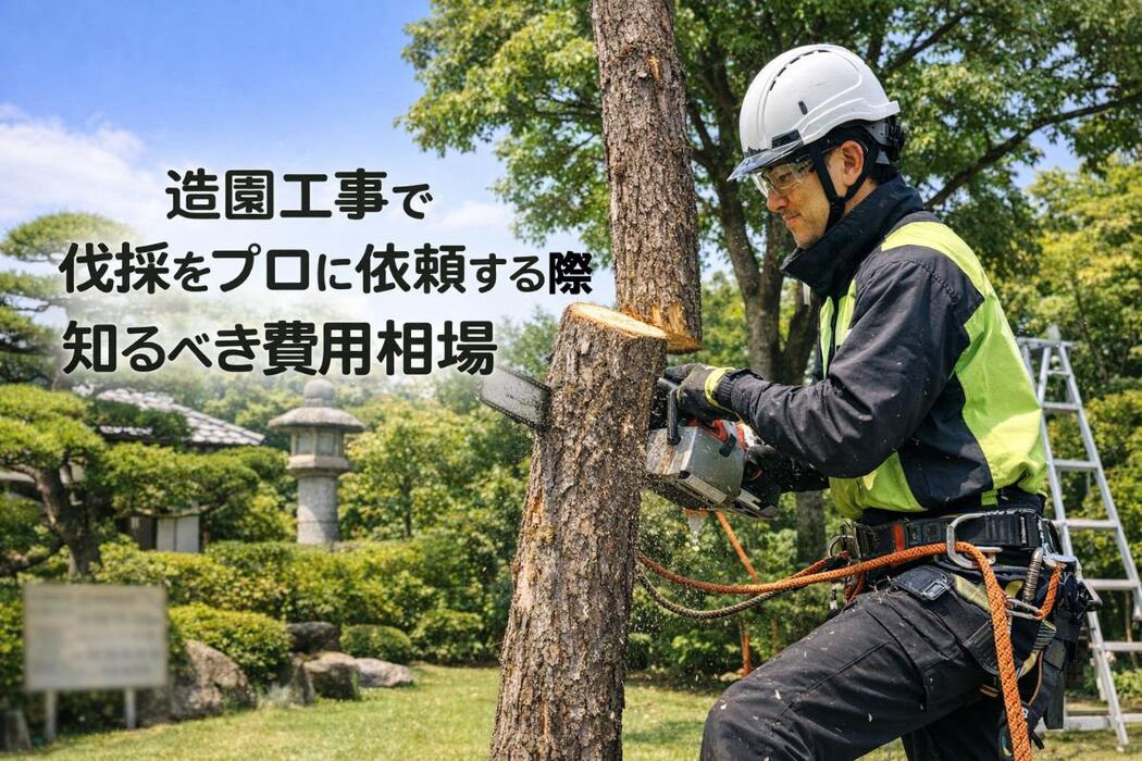 造園工事で伐採をプロに依頼する前に知るべき費用相場と失敗しない業者選びのポイント
